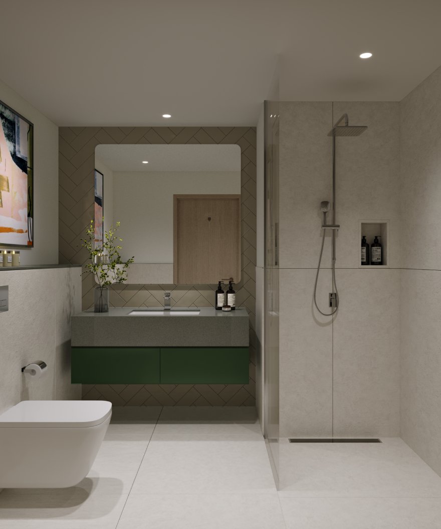 Central Park Laurel — interior view